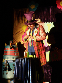 Matty prepares his morning drink