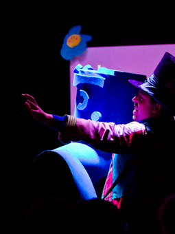 Matty battles the evil overlord with his Rock'em Sockem' robot