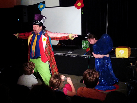 Matty grey performs his amazing disappearing trick